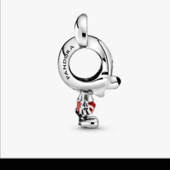 Disney Mickey Mouse Red Trousers Charm by PANDORA - Picture 3 of 3